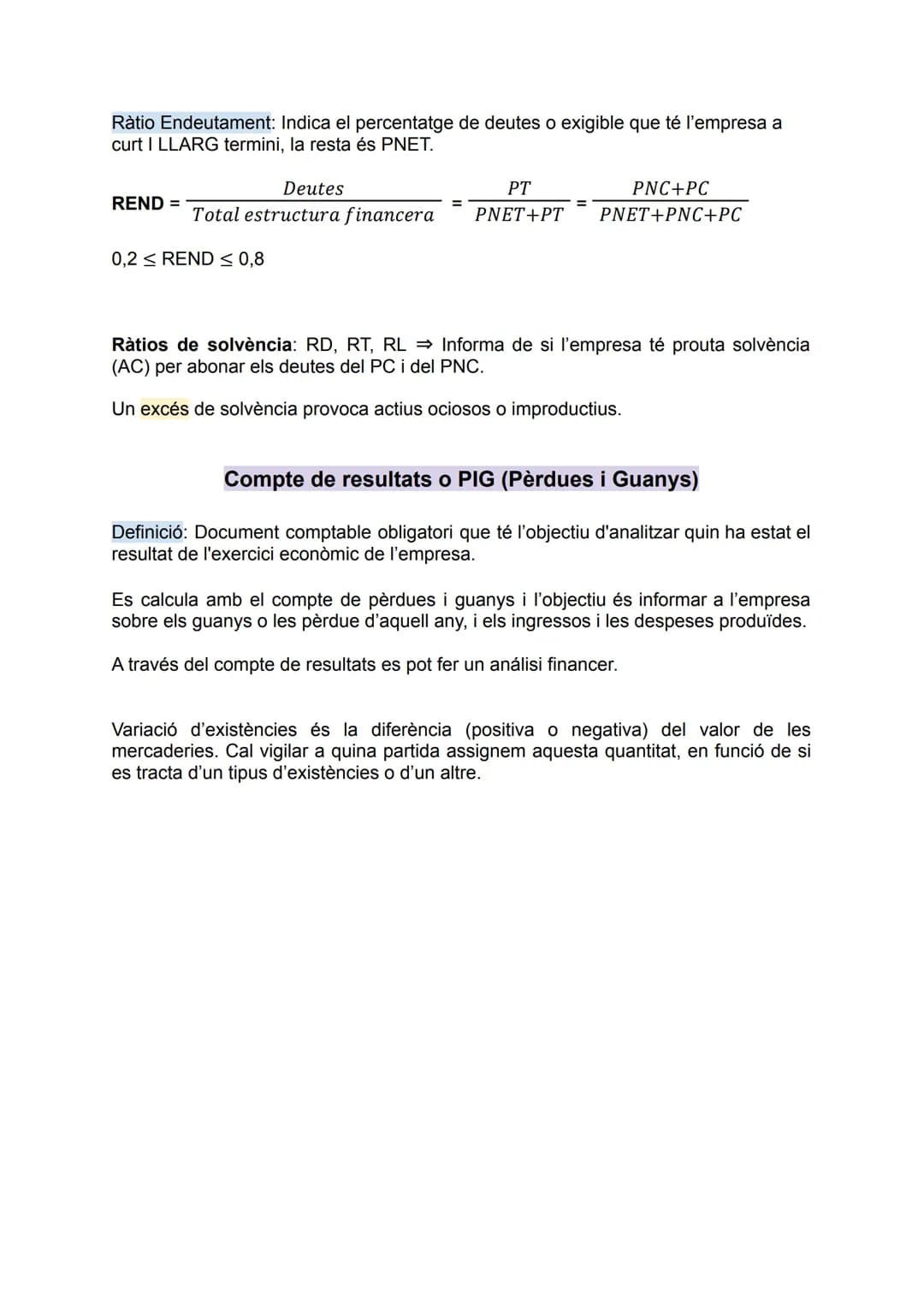 El patrimoni empresarial
Definició: conjunt de béns, drets i obligacions que té una empresa per poder
realitzar la seva raó de ser.
Justific