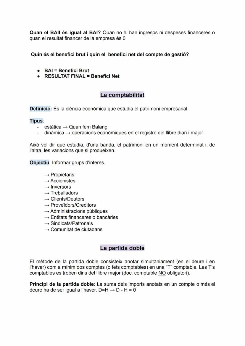El patrimoni empresarial
Definició: conjunt de béns, drets i obligacions que té una empresa per poder
realitzar la seva raó de ser.
Justific