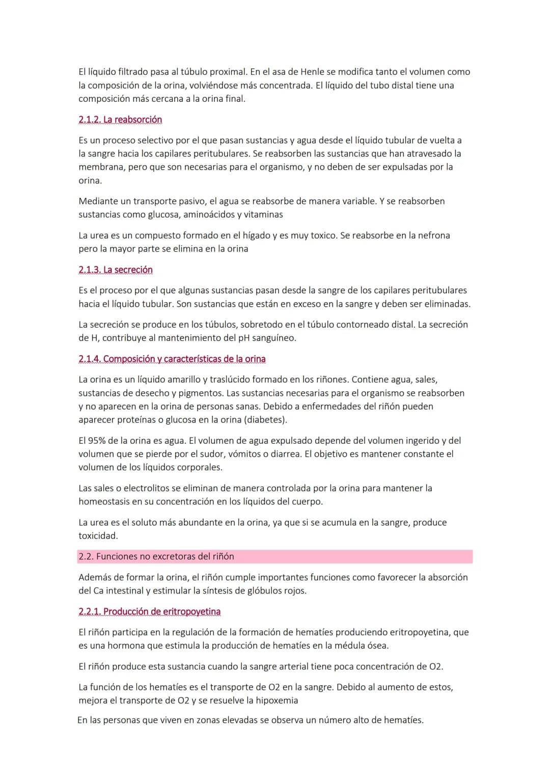 Tema 7:
1. ANATOMÍA DEL APARATO URINARIO
Todos los productos que genera el organismo deben ser expulsados a través de varios órganos
como lo