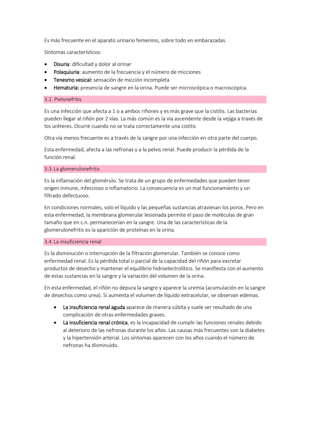 Tema 7:
1. ANATOMÍA DEL APARATO URINARIO
Todos los productos que genera el organismo deben ser expulsados a través de varios órganos
como lo