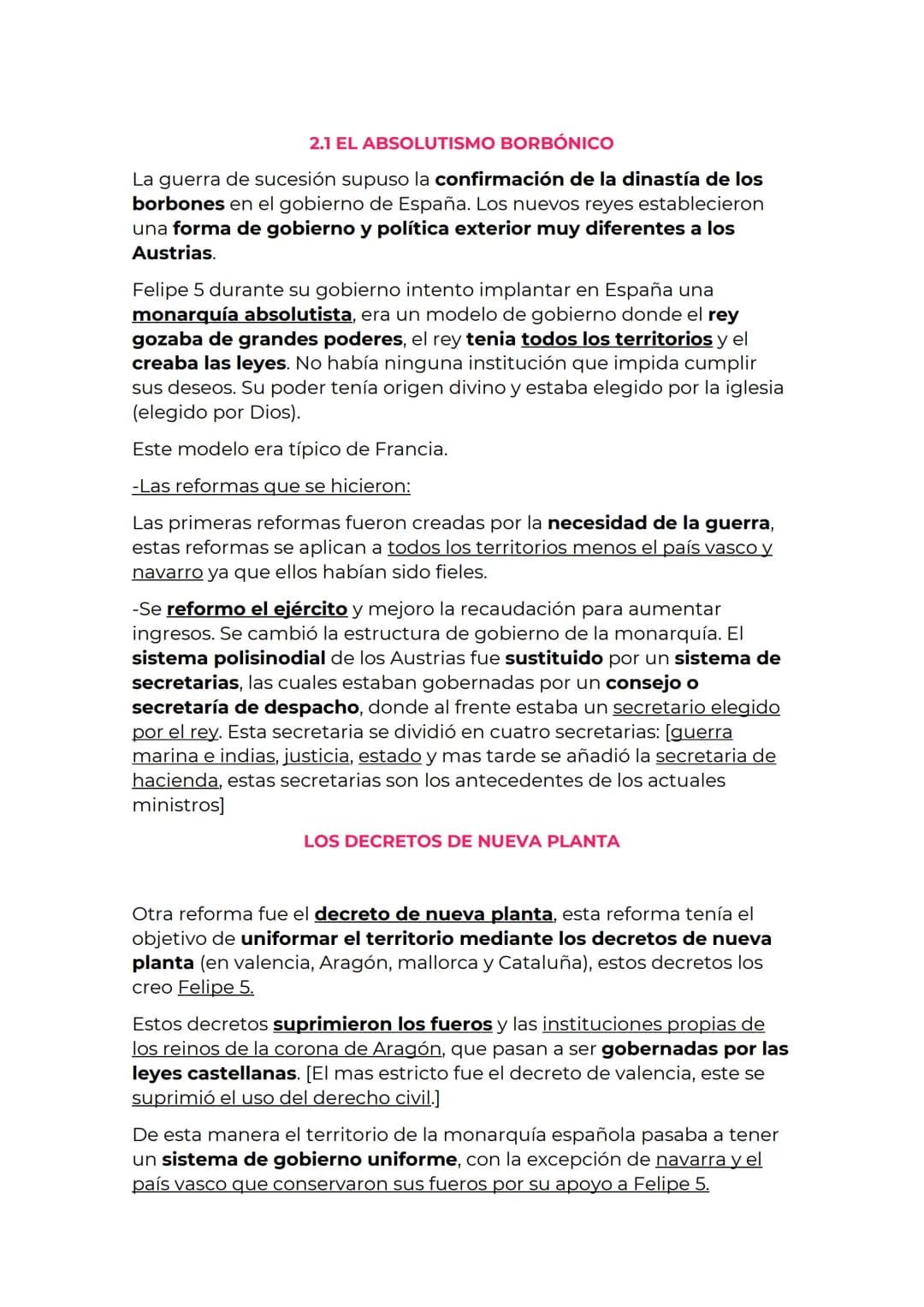 PRIMER EPÍGRAFE: LA GUERRA DE SUCESIÓN
1.CAMBIO DINÁSTICO Y GUERRA DE SUCESIÓN
Tras la muerte de Carlos II en 1700, el último rey de la dina