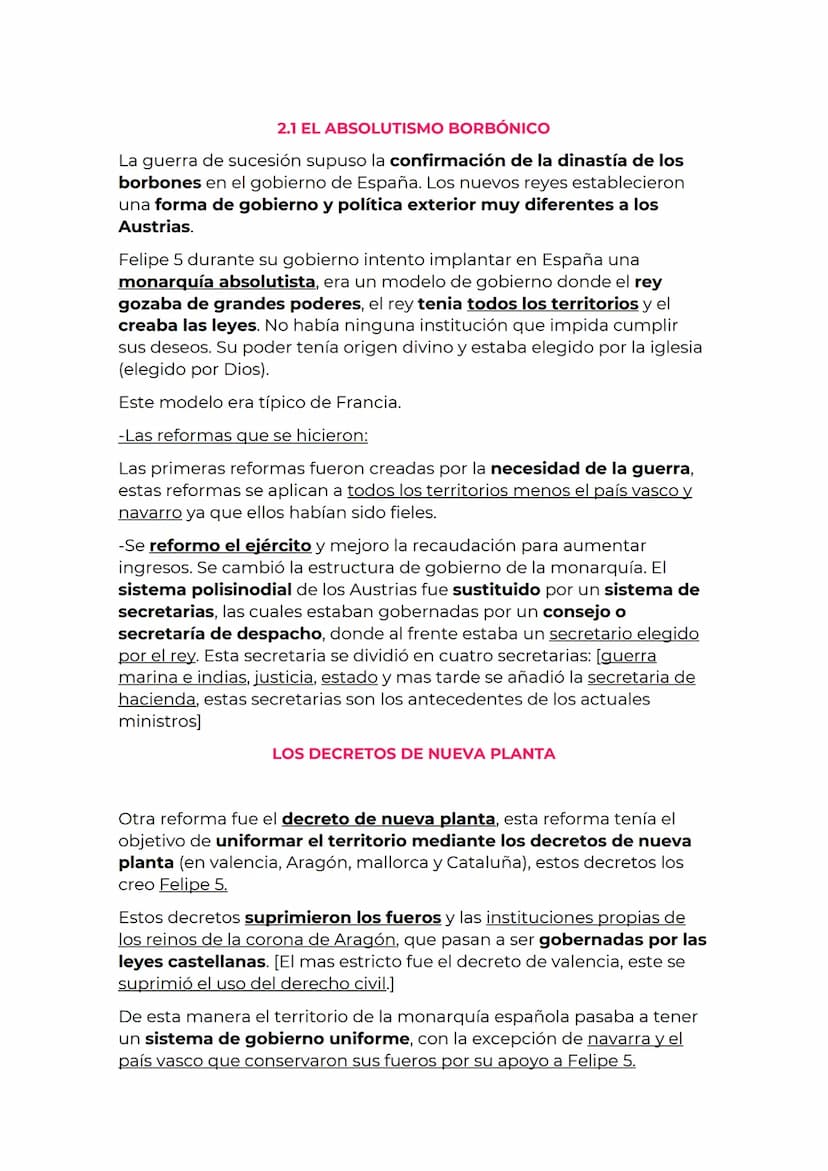 PRIMER EPÍGRAFE: LA GUERRA DE SUCESIÓN
1.CAMBIO DINÁSTICO Y GUERRA DE SUCESIÓN
Tras la muerte de Carlos II en 1700, el último rey de la dina