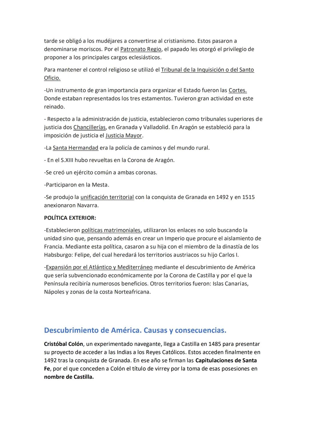 BLOQUE 3: LA FORMACIÓN DE LA MONARQUÍA HISPÁNICA,
EXPANSIÓN Y CRISIS. (1474-1700).
La Monarquía de los Reyes Católicos.
Se conoce como reyes