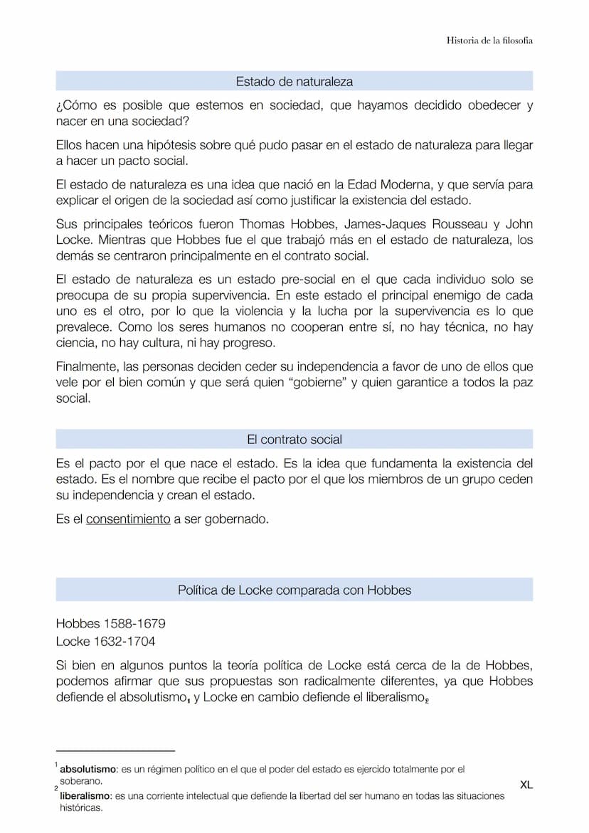 John Locke
1632 1704 Bristol
Fue hijo de un abogado rural. Vivió en un ambiente crítico y
liberal. Estudió filosofía pero también física y q