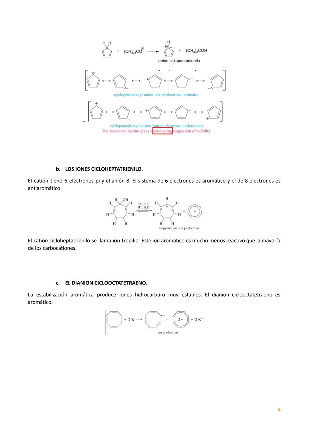 TEMA 4. COMPUESTOS AROMATICOS.
1. ESTRUCTURA Y PROPIEDADES DEL BENCENO.
Kekulé propuso una estructura cíclica para el benceno, con 3 enlaces