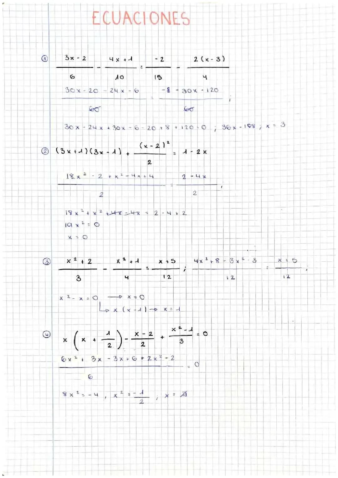 Easy Ways to Solve Algebra Equations with Fractions, Higher Degree Equations, and Quadratic Equations