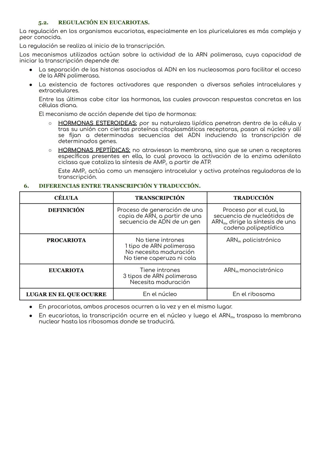 # La transcripción y traducción.

INTRODUCCIÓN.
El ADN es la molécula que lleva la información genética que determina la síntesis de las pro