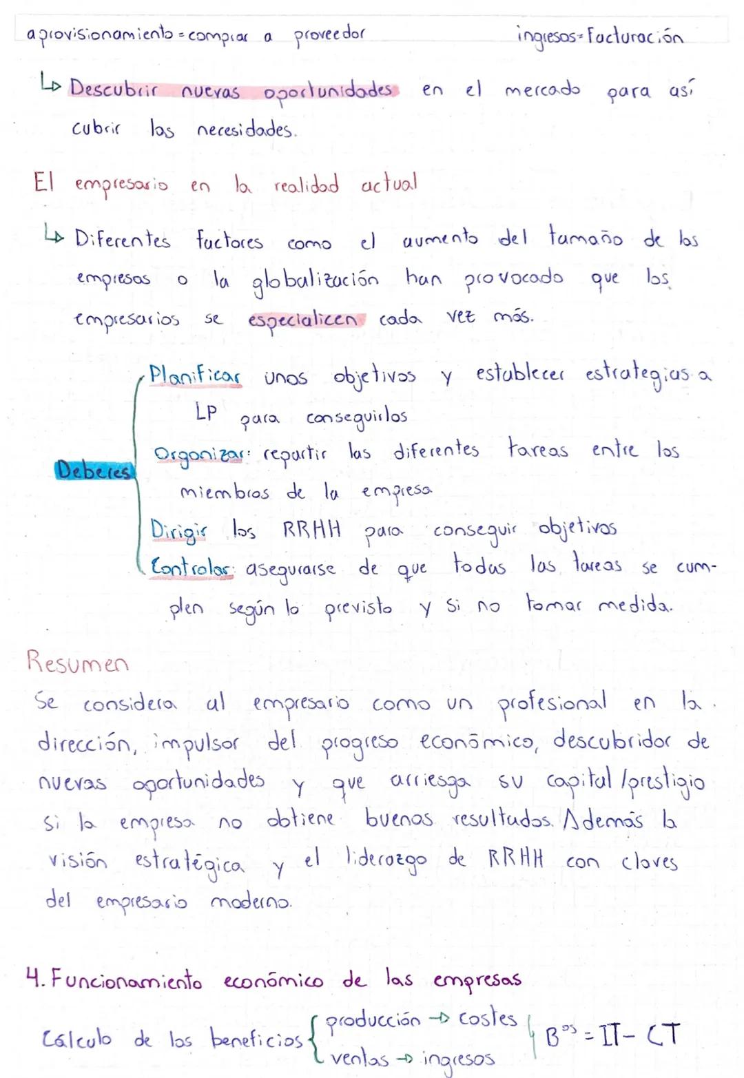 1
PAU
El papel de la
1. Actividad económica y empresa.
Necesidades
B/S personas
necesitan
> Recursos
L₂
Visión panorámica de la
Problemas bá