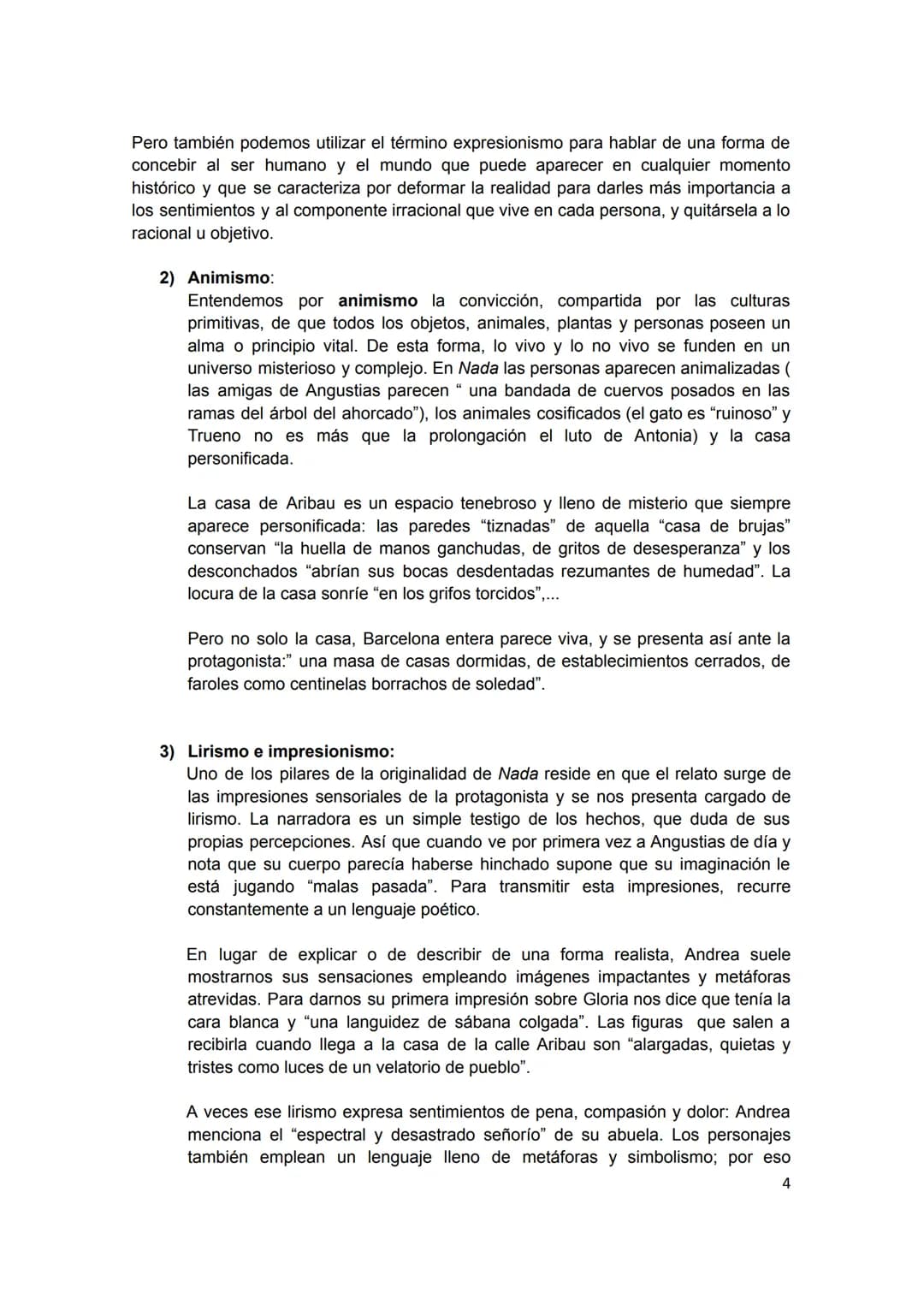 Guía de lectura
NADA, CARMEN LAFORET
1. INTRODUCCIÓN
Nada es una novela de fuerte componente autobiográfico escrita en 1944 y
que obtuvo el 