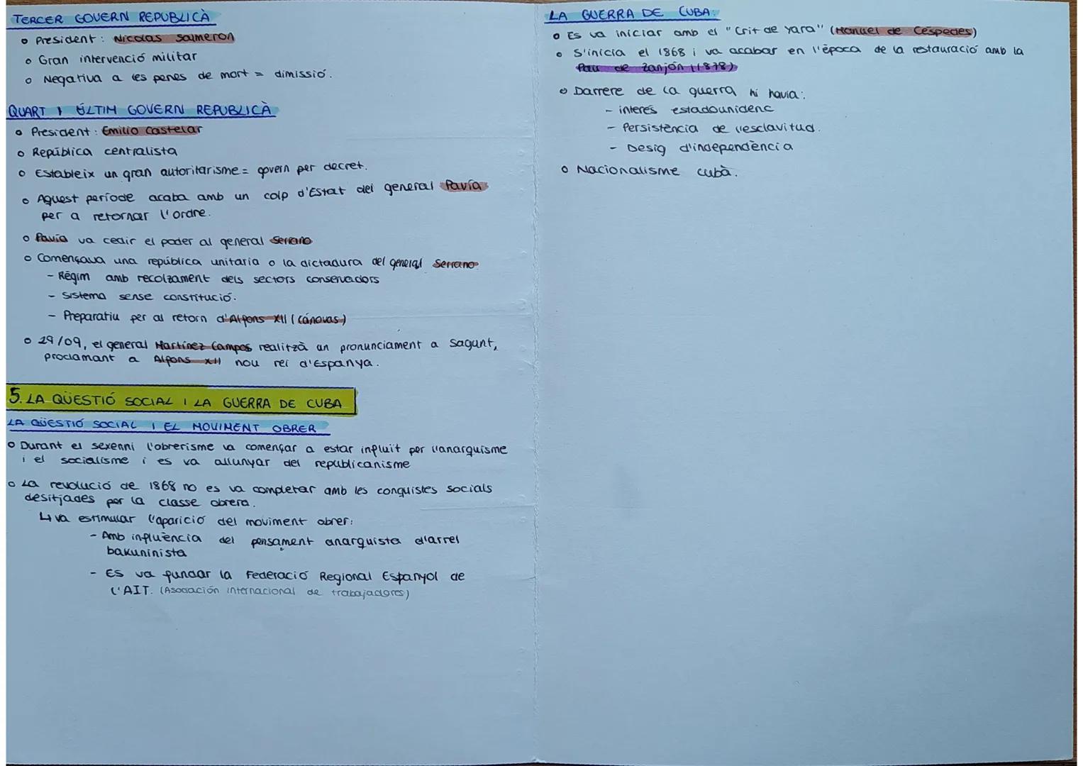 T3 SEXENNI
DEMOCRATIC
1.LA REVOLUCIÓ DE SETEMBRE I EL GOVERN PROVISIONAL
LA GLORIOSA REVOLUCIÓ I EL GOVERN PROVISIONAL
• Va ser el
resultat 