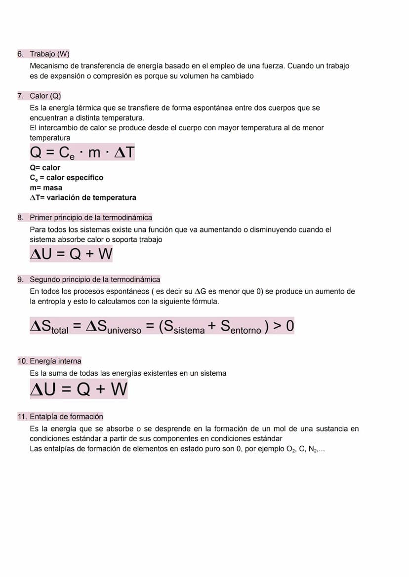 TERMOQUÍMICA
1. Variación de la entalpía (AH)
La variación de la entalpía es la energía absorbida o desprendida al darse una reacción químic