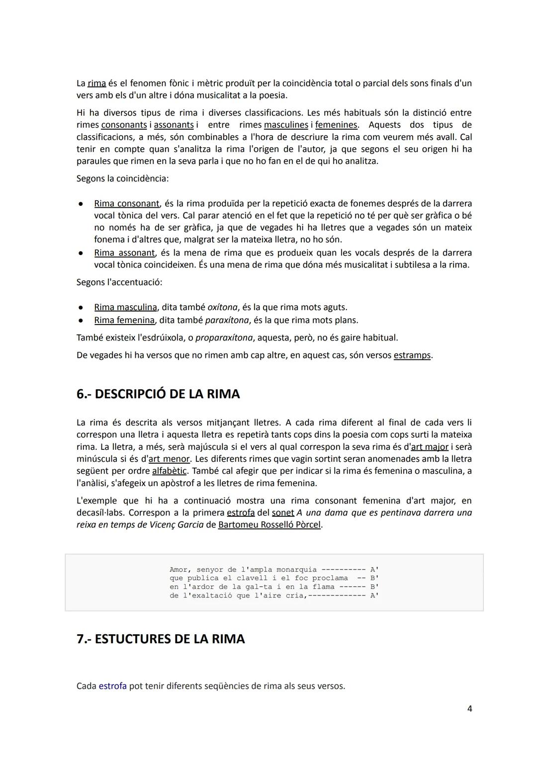 # MÈTRICA CATALANA

1.- EL VERS

Un vers són una sèrie de mots escrits en una sola línia que es poden mesurar segons els accents
tònics i le