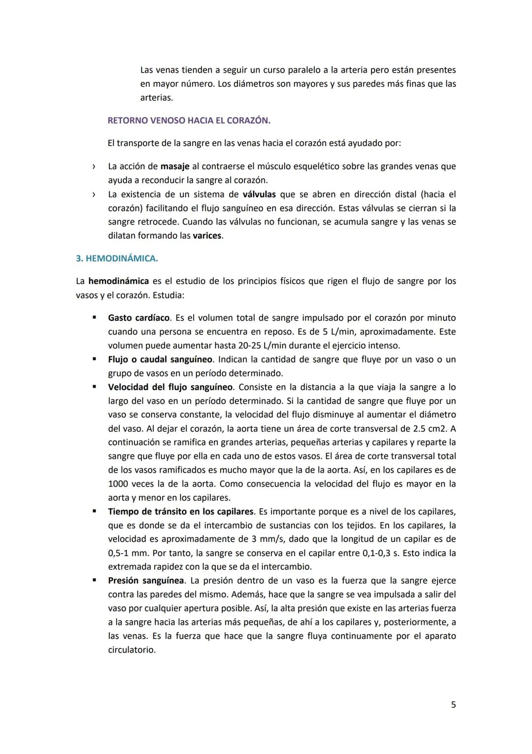 TEMA 13. FÍSICA DE LA SANGRE Y SISTEMA CIRCULATORIO
1. SISTEMA CARDIOVASCULAR.
El sistema cardiovascular está formado por el corazón, los va