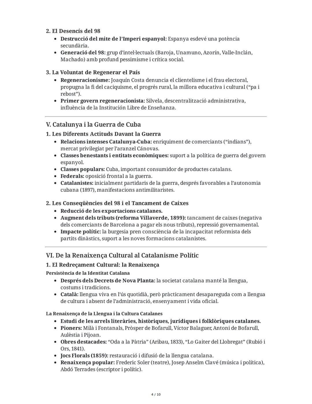 # Història de la Restauració i el Catalanisme (1875-1902)

## Introducció

Aquest resum abasta dos grans blocs temàtics fonamentals per ente