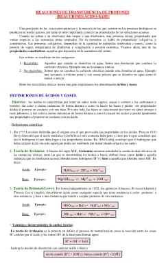 Know REACCIONES DE TRANSFERENCIA DE PROTONES (REACCIONES ÁCIDO-BASE) thumbnail