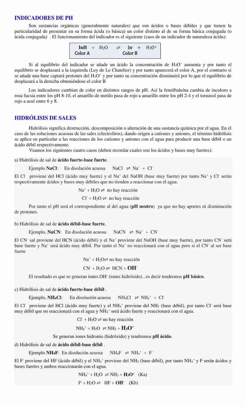 REACCIONES DE TRANSFERENCIA DE PROTONES
(REACCIONES ÁCIDO-BASE)
Una gran parte de las reacciones químicas y la mayoría de las que ocurren en