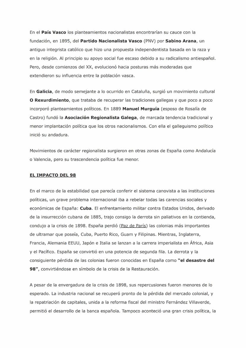 Tema 1. La Restauración: evolución política, social, económica y
demográfica (1875-1931).
0.- INTRODUCCIÓN
Tras el convulso Sexenio Democrát