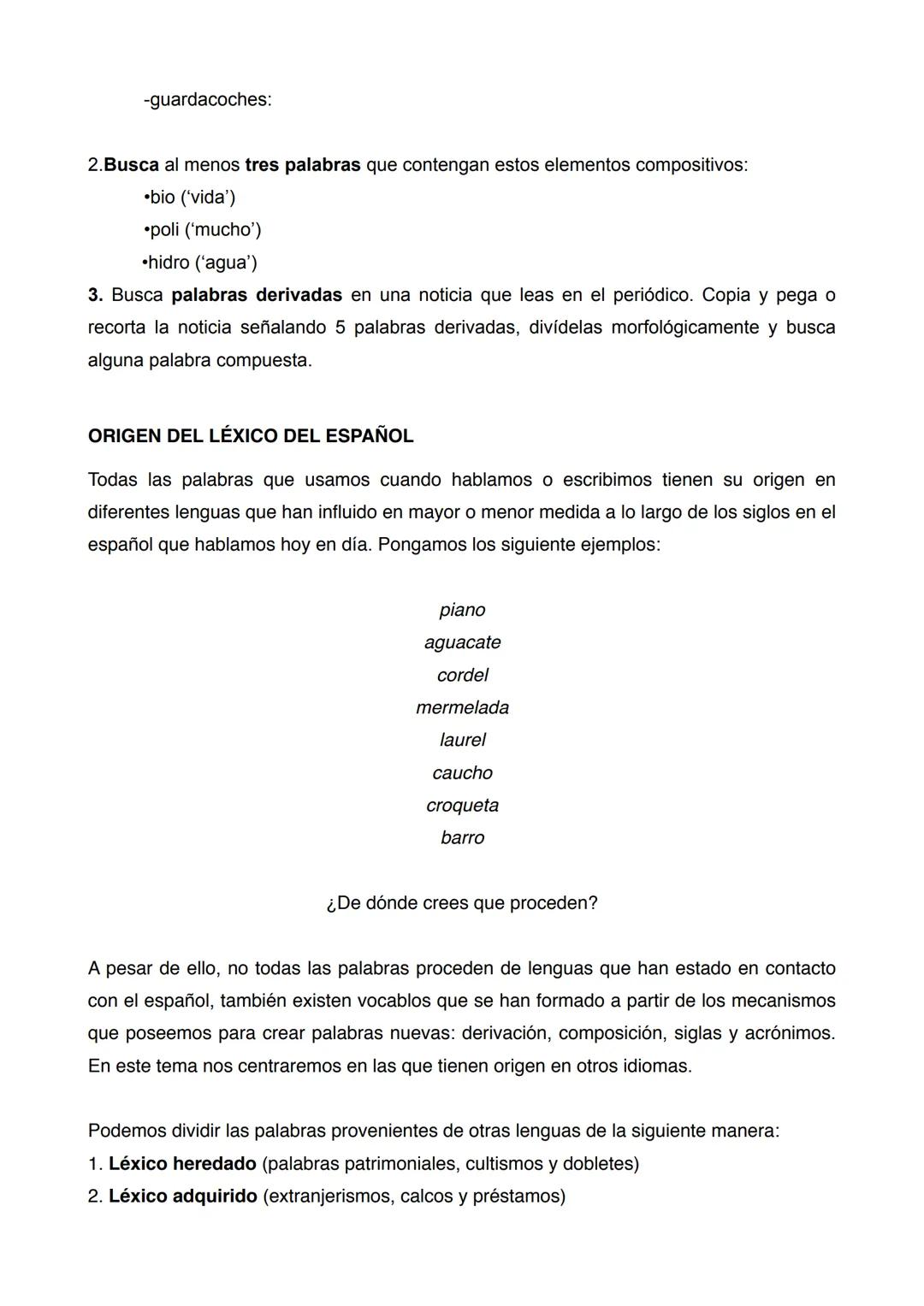 NIVEL MORFOLÓGICO
La morfología estudia la estructura interna de la palabra: sus partes, los morfemas, y
sus clases; es decir, sus constituc
