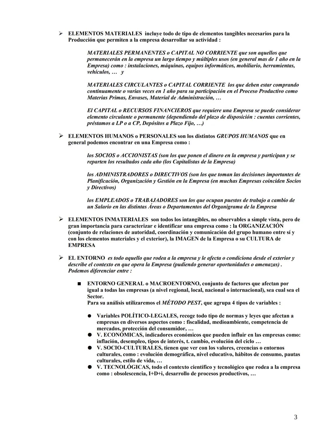 Cr. Ev. 1.1, 1.2 y 2.1
UNIDAD 1 "LA EMPRESA y sus DECISIONES"
La Empresa constituye uno de los pilares fundamentales del Sistema Económico e