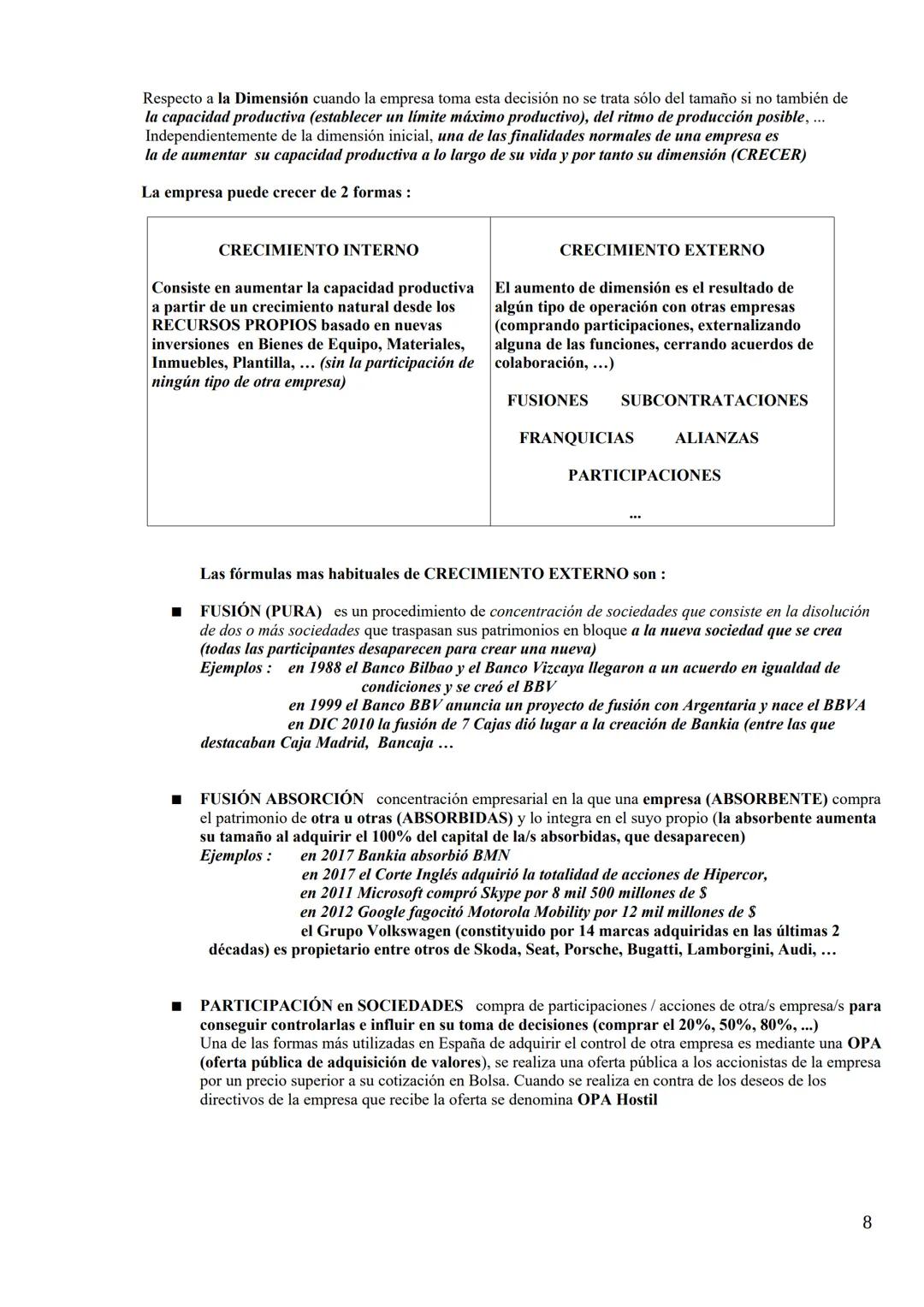 Cr. Ev. 1.1, 1.2 y 2.1
UNIDAD 1 "LA EMPRESA y sus DECISIONES"
La Empresa constituye uno de los pilares fundamentales del Sistema Económico e