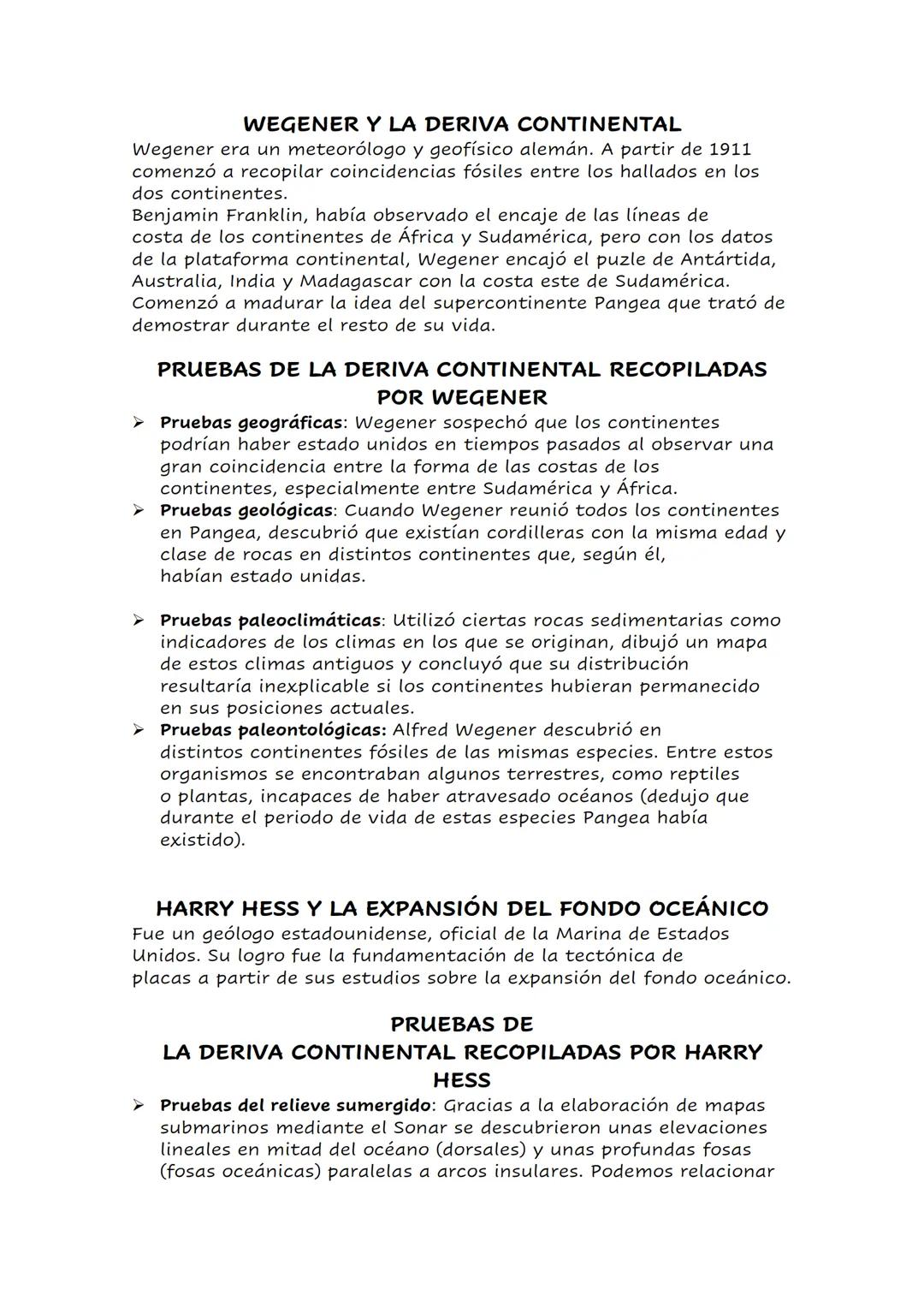 # ¿QUIÉN MUEVE LAS PLACAS LITOSFÉRICAS?

Hess relacionó el movimiento de las placas litosféricas con la
dinámica del interior terrestre, asu