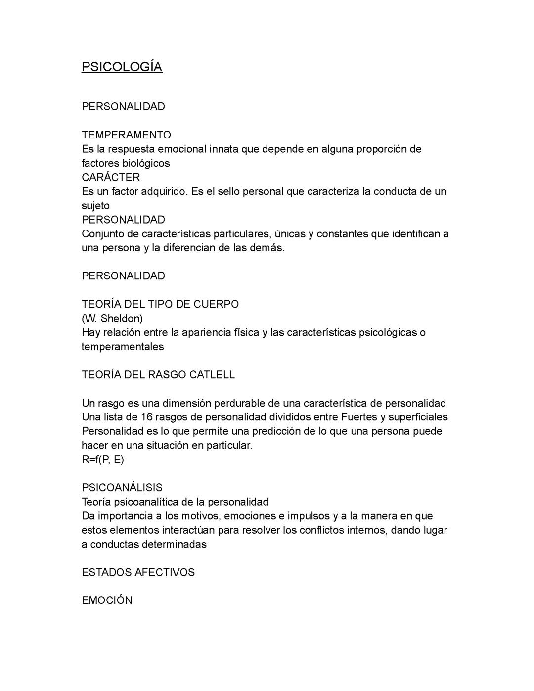 Psicología y la Personalidad: Descubriendo sus Componentes