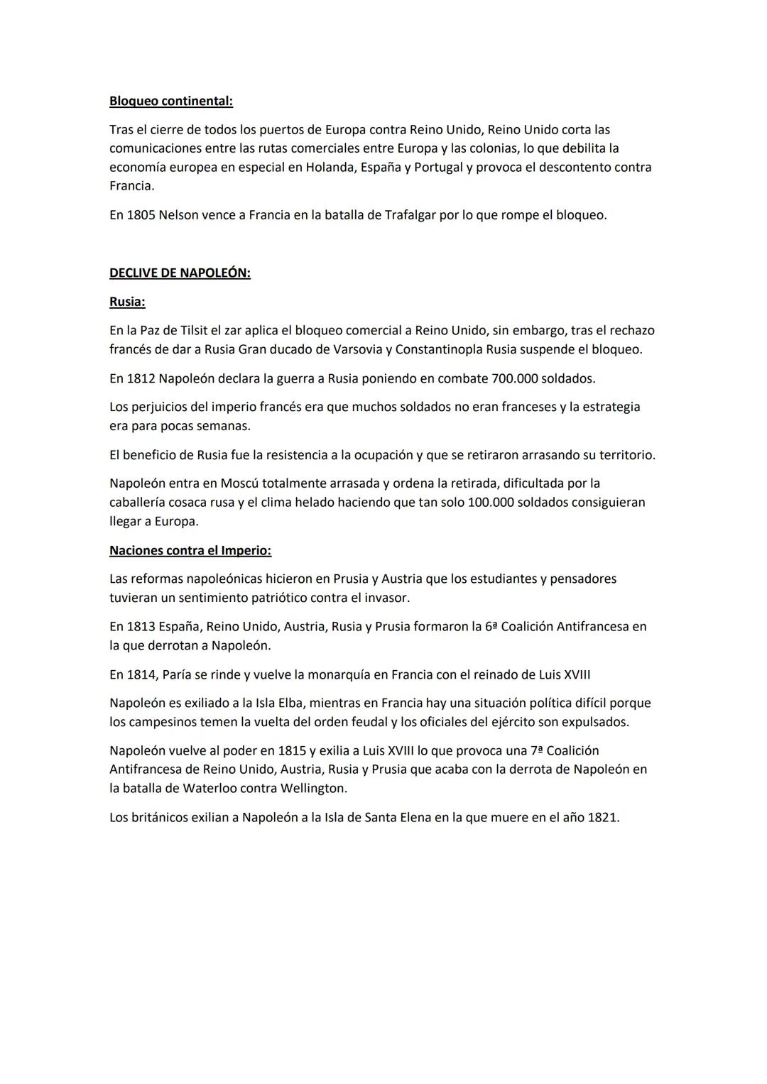 # UNIDAD 3: LA EUROPA DE NAPOLEÓN

DEL CONSULADO AL IMPERIO

Napoleón nació en Córcega el año 1769, en 1799 se proclamó Cónsul haciendo de F