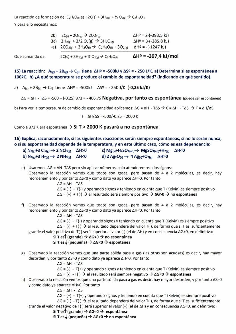 EJERCICIOS RESUELTOS DE TERMOQUÍMICA 1º BACHILLERATO
Los ejercicios más largos no significan que sean más difíciles. Puede ser más largo por