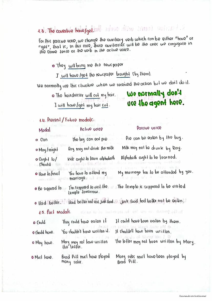 I
•Passive voice-
The passive voice is used when we want to focur the attetion on the person or thing affected
by the action.
When and how d