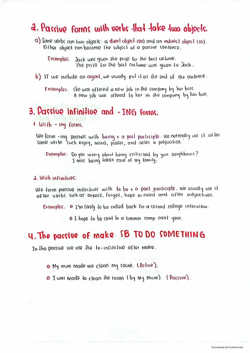I
•Passive voice-
The passive voice is used when we want to focur the attetion on the person or thing affected
by the action.
When and how d