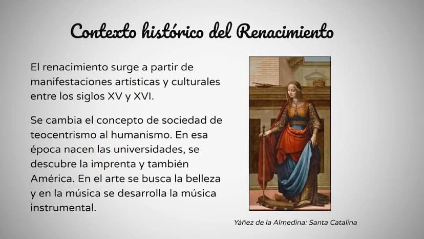 ÍNDICE:
1. Contexto histórico del Renacimiento
2. Concepto
3. Características generales de la literatura
4. ¿Que es el humanismo?
5. La poes