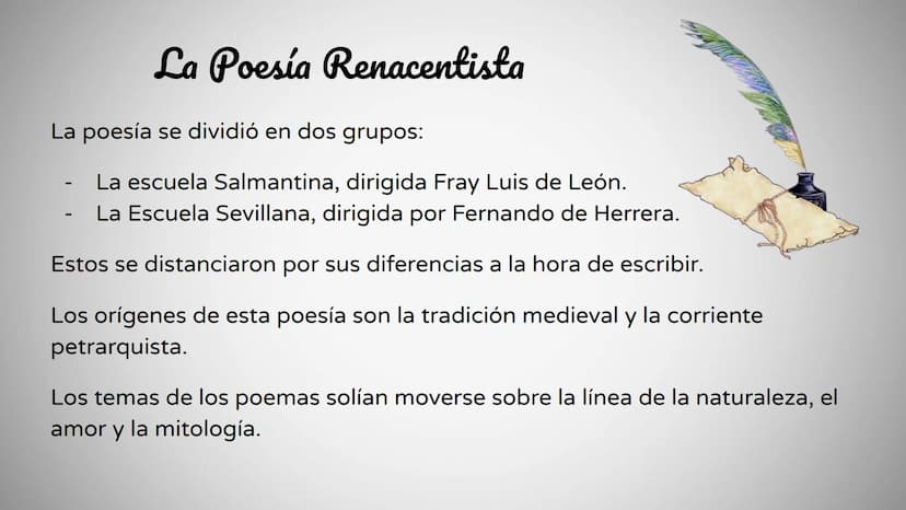 ÍNDICE:
1. Contexto histórico del Renacimiento
2. Concepto
3. Características generales de la literatura
4. ¿Que es el humanismo?
5. La poes