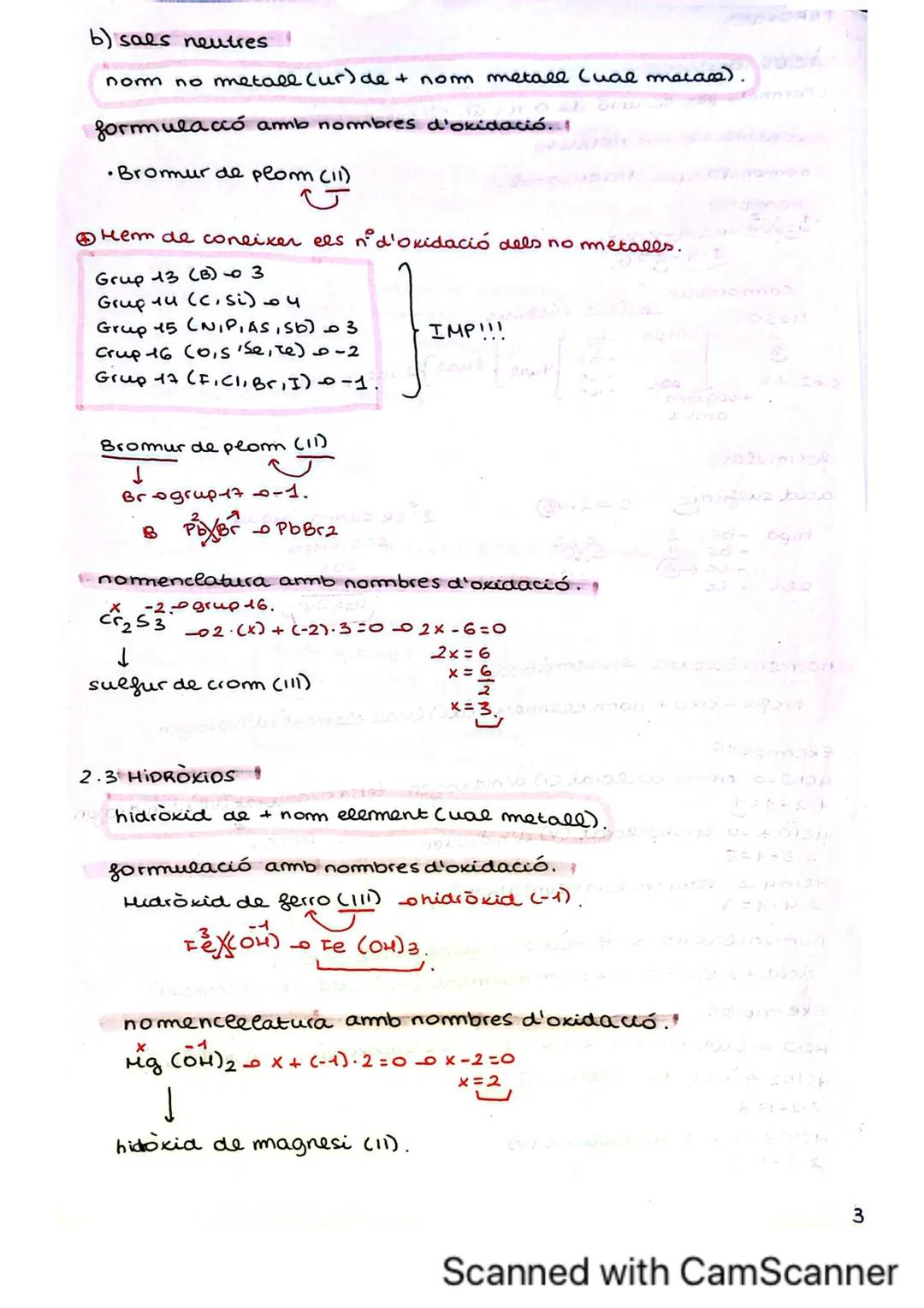 # FORMULACIÓ INORGÀNICA.

Tipus de formulació
- Sistemàtica
- Stock
- Tradicional.

1) SISTEMÀTICA.

- Compostos binaris?
  - Formats per do
