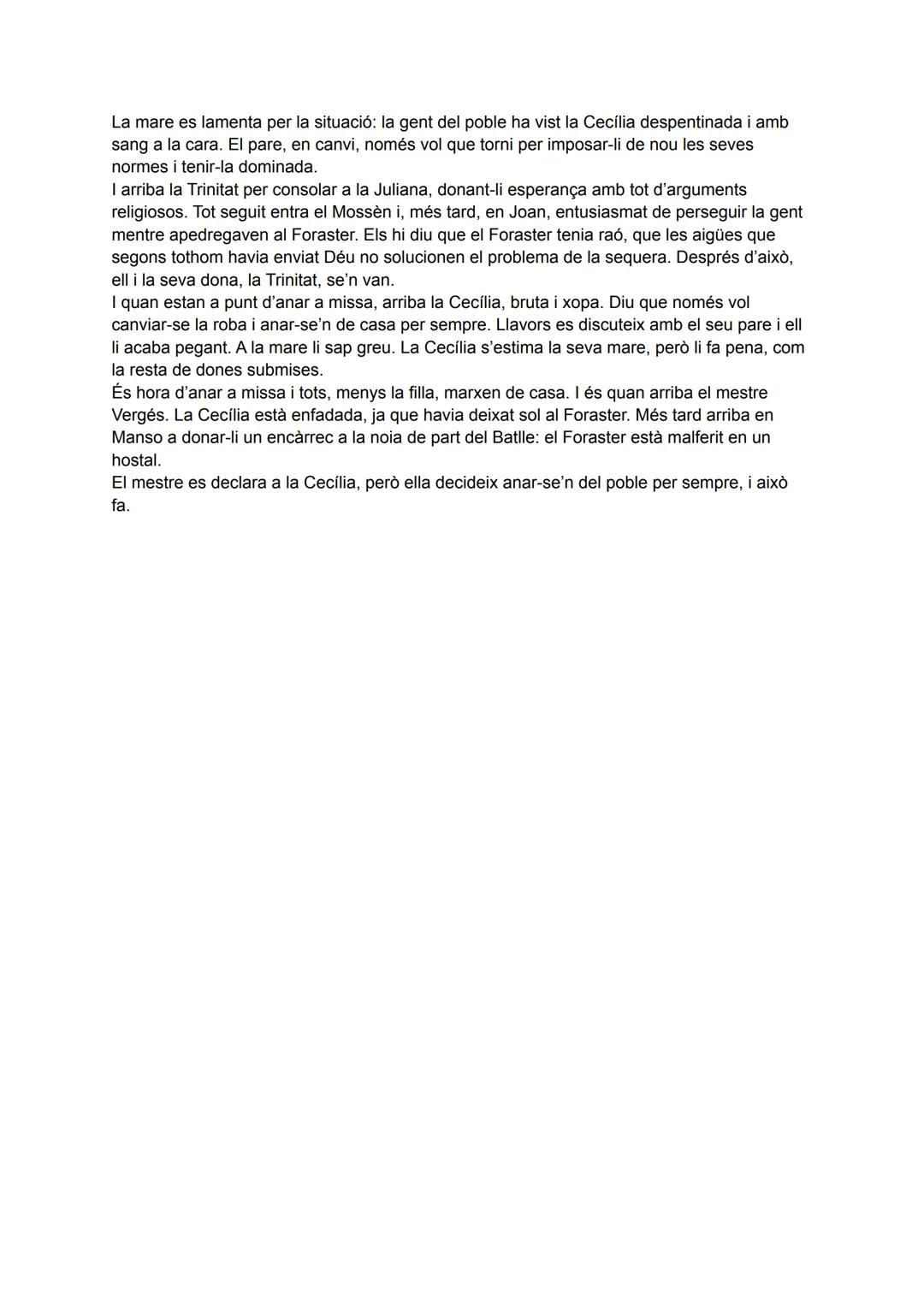 # ARGUMENT I ESTIL D'AIGÜES ENCANTADES'

L'obra passa en un poble de Tarragona, on es planteja un problema de sequera que viuen
els habitant