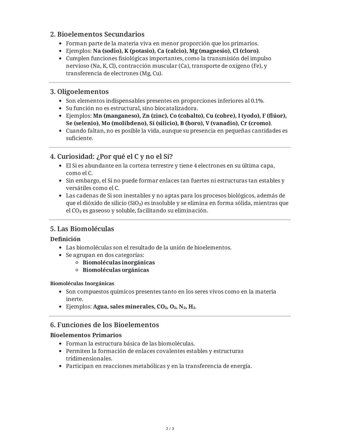 # Tema 1 (B1): Los Bioelementos, el Agua y las Sales Minerales

Introducción

El análisis de la materia viva, tanto físico como químico, rev