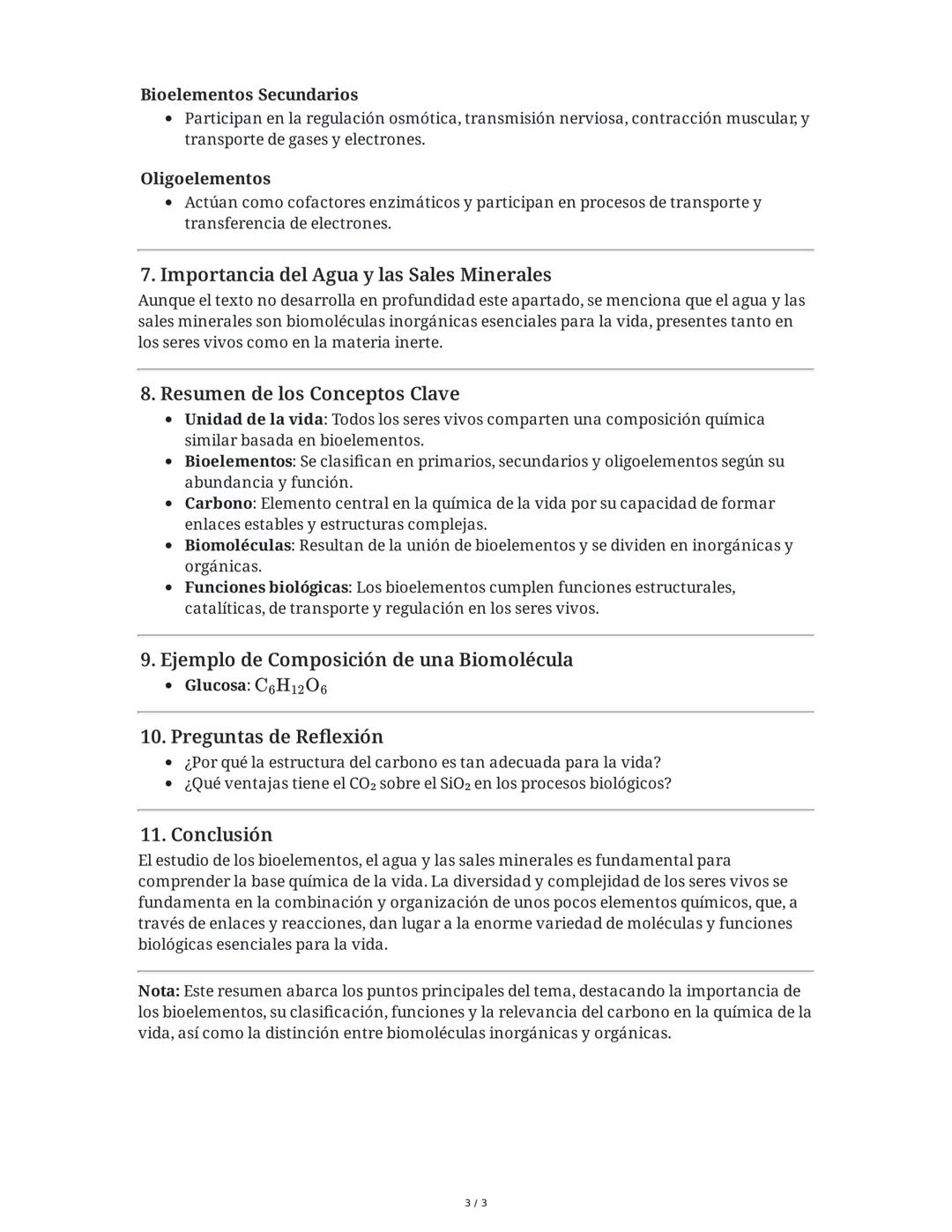# Tema 1 (B1): Los Bioelementos, el Agua y las Sales Minerales

Introducción

El análisis de la materia viva, tanto físico como químico, rev