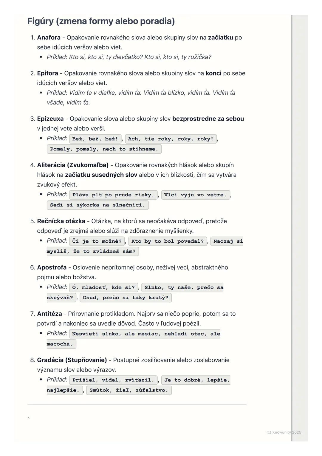 # Umelecké prostriedky a figúry

1. Úvod do umeleckých prostriedkov a
figúr

V literatúre, ale aj v bežnej reči, často používame špeciálne s