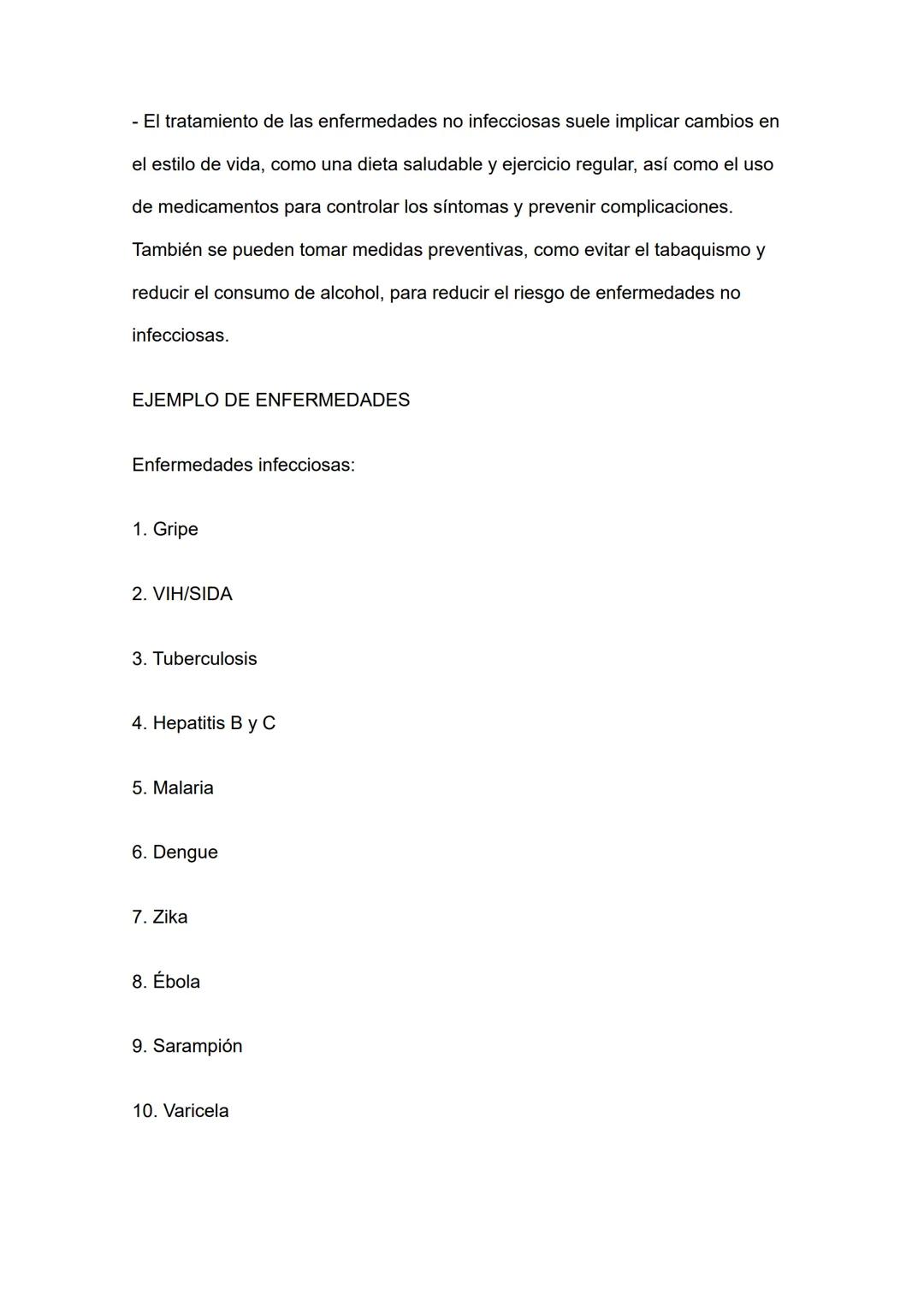 Salud y enfermedad. Enfermedades infecciosas y no infecciosas.
La salud y la enfermedad son conceptos complejos que abarcan muchos
aspectos 