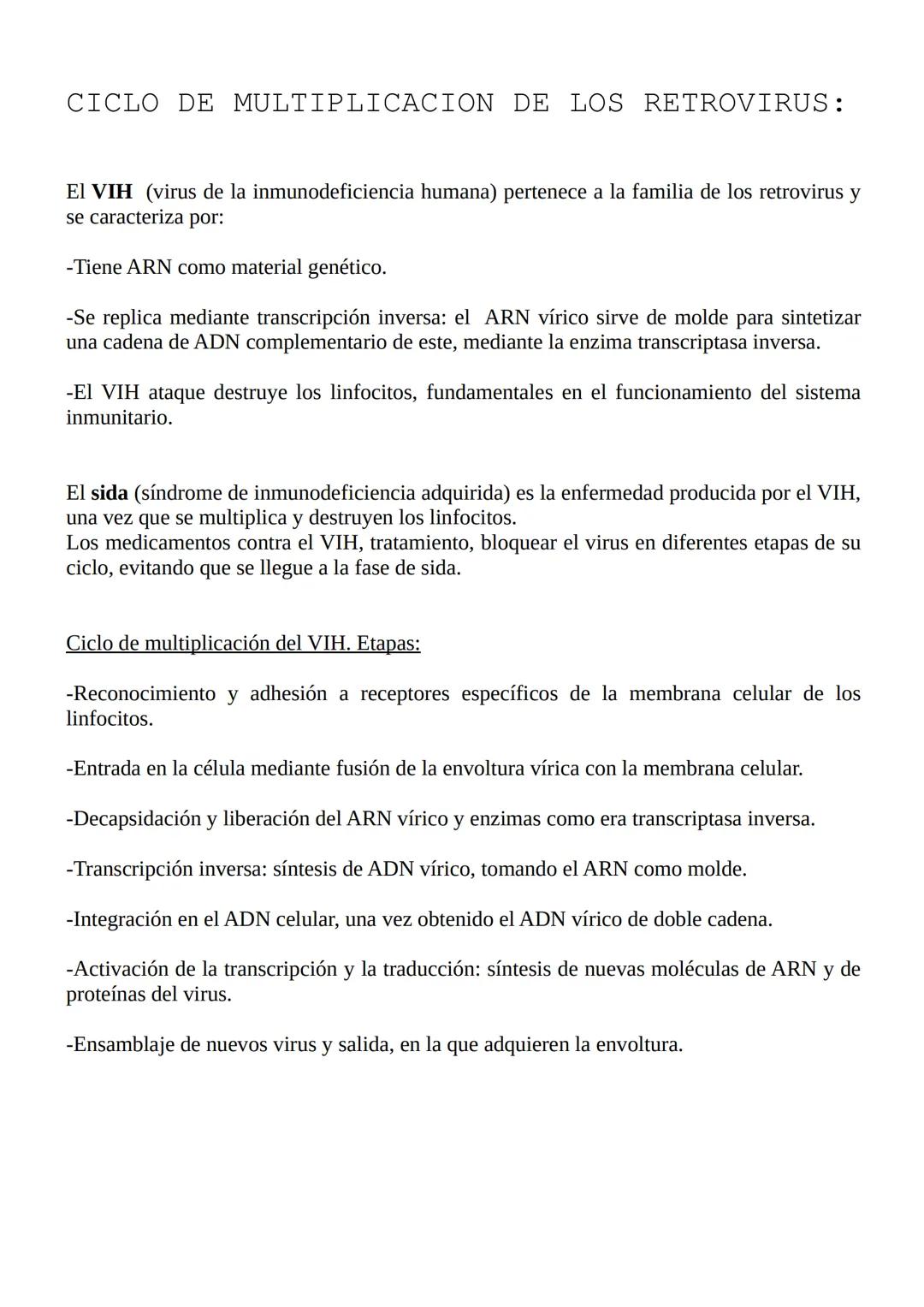 LOS VIRUS
Son diminutas partículas ( de 0,2 a 0,3 um).
No se pudieron observar hasta 1945, cuando se construyó el primer microscopio
electró