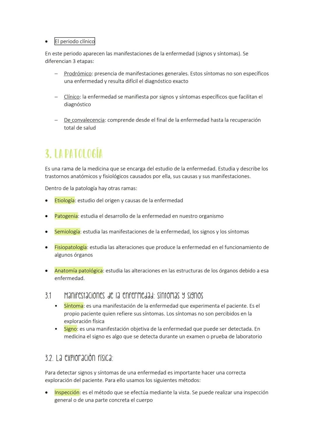 1. CONCEPTO DE SALUD Y ENFERMEDAD
Salud: completo estado de bienestar físico, mental y social, y no solo la ausencia de enfermedad
Factores 