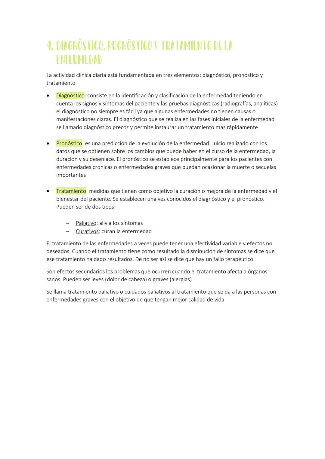 1. CONCEPTO DE SALUD Y ENFERMEDAD
Salud: completo estado de bienestar físico, mental y social, y no solo la ausencia de enfermedad
Factores 