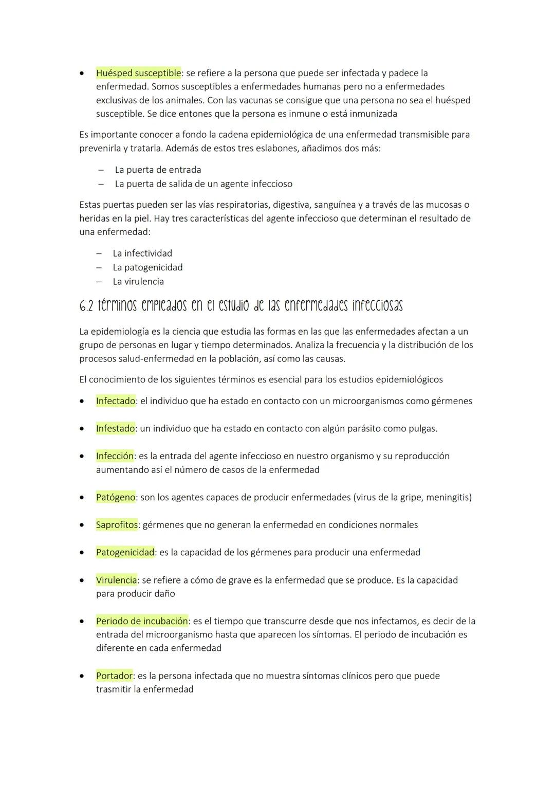 1. CONCEPTO DE SALUD Y ENFERMEDAD
Salud: completo estado de bienestar físico, mental y social, y no solo la ausencia de enfermedad
Factores 