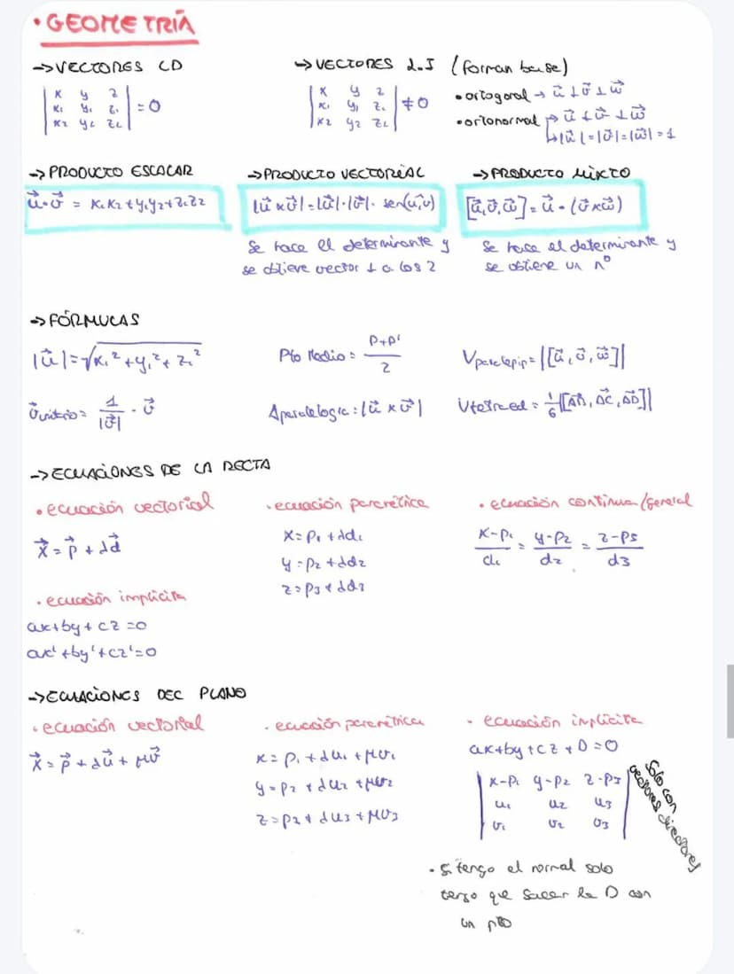• ÁLGEBRA
→INVERSA DE UND MATRIZ
• (Adj A) t
A¹ =
1
Det A
->PROPIEDADES OS LOS DETERMINANTES
• 141= 14+1
•|A•B) = 141-111
Si cra matriz tier