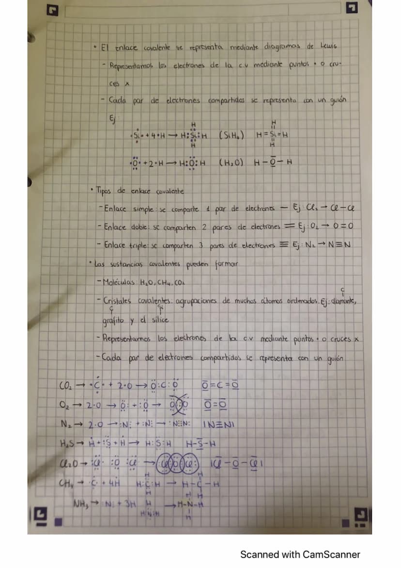 EL ENLACE QUINICA
El enlace químico es el conjunto de fuerzas que mantienen
das las particulas que forman las expecies químicas.
- Enlace qu