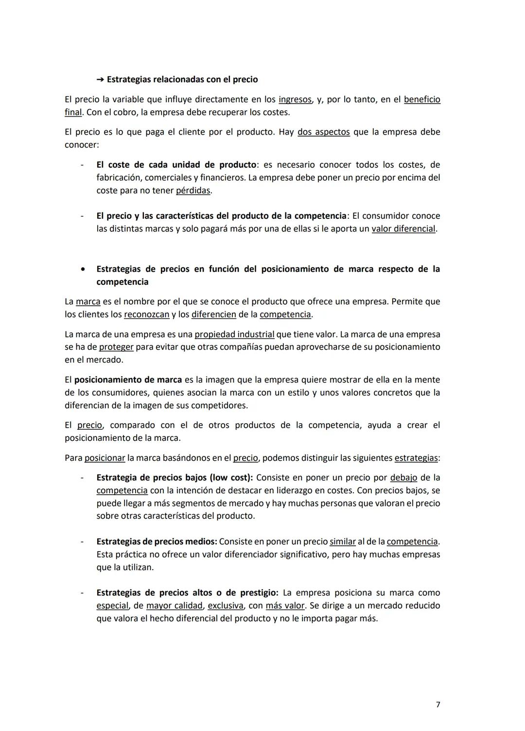 TEMA 4
La actividad comercial y el marketing
1. ¿A quién voy a vender mi producto y cómo?
1.1 La segmentación del mercado
La segmentación de