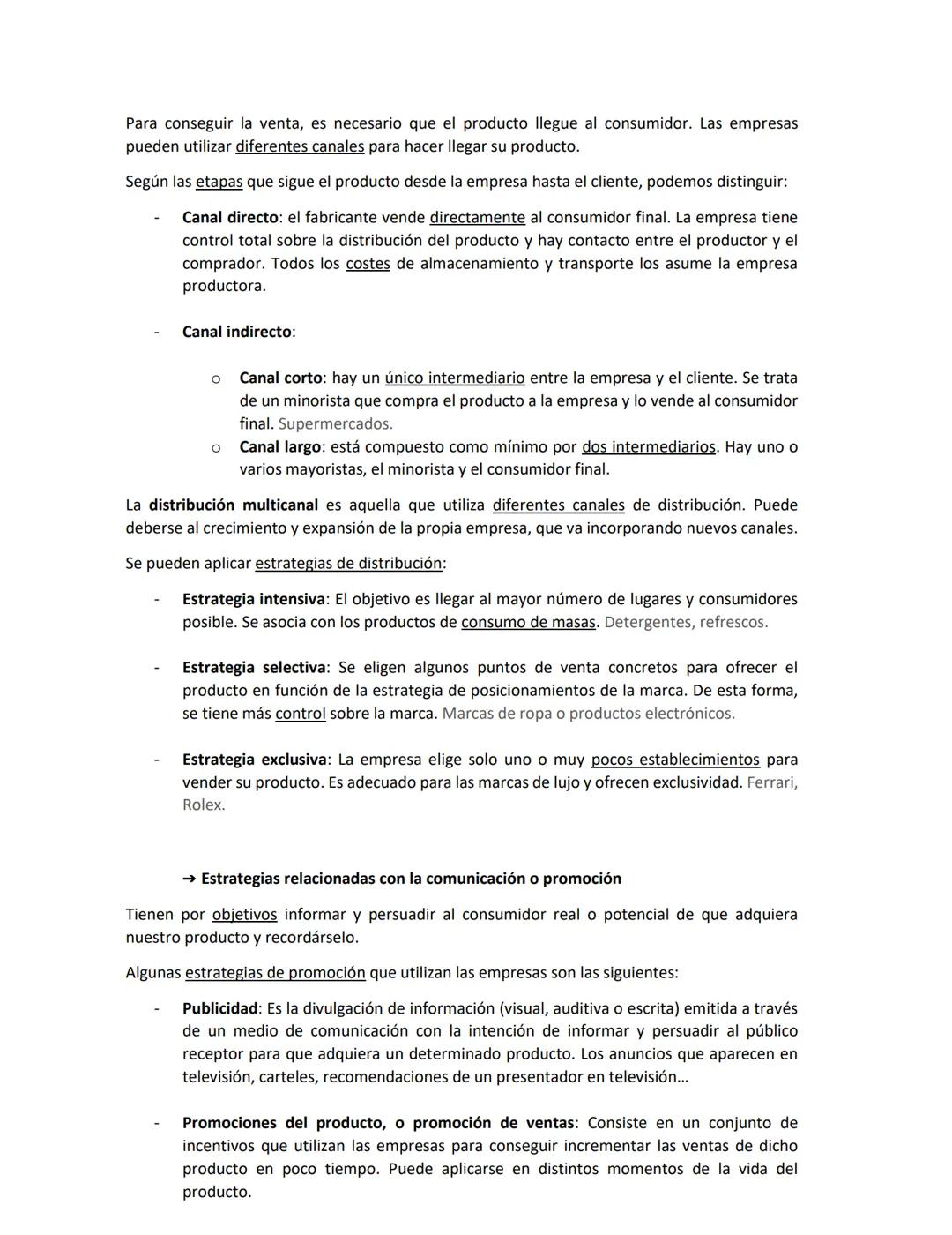 TEMA 4
La actividad comercial y el marketing
1. ¿A quién voy a vender mi producto y cómo?
1.1 La segmentación del mercado
La segmentación de
