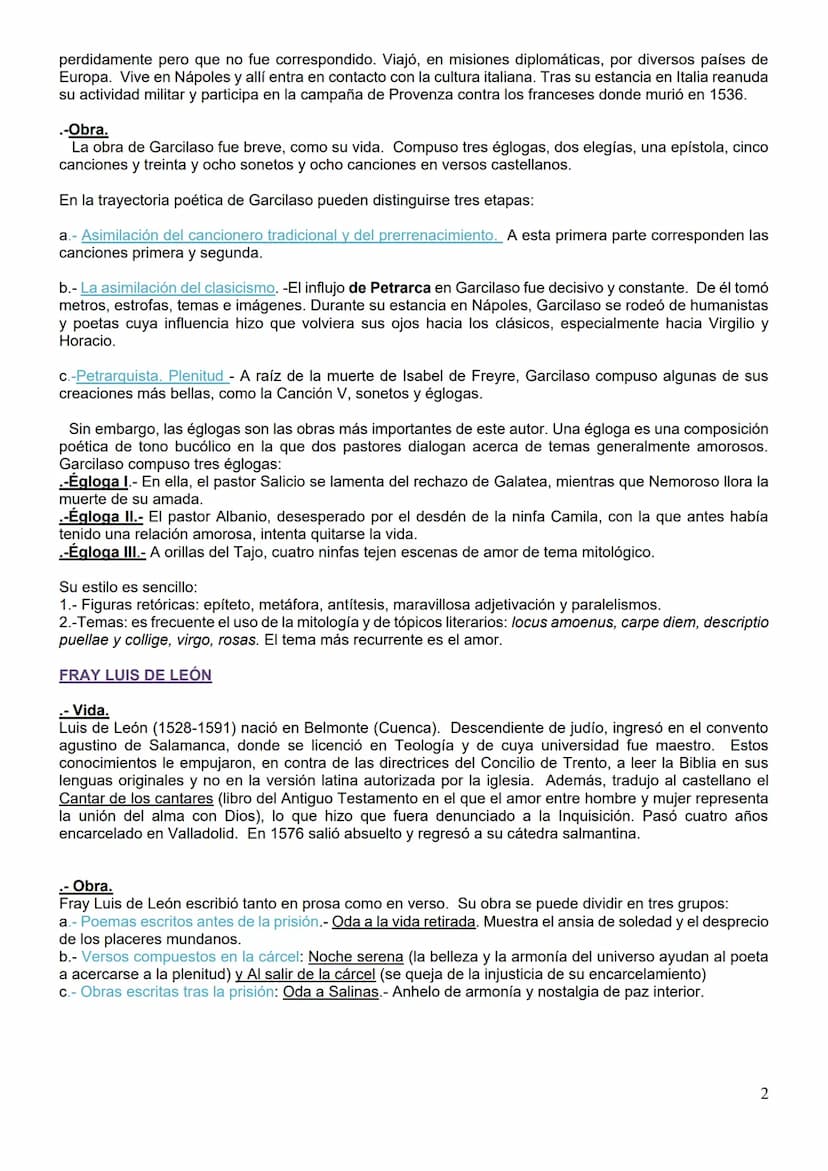 1º BACHILLERATO.- LITERATURA RENACENTISTA.
1.- CONTEXTO HISTÓRICO, CULTURAL Y LITERARIO DEL SIGLO XVI (solo leer)
Los llamados Siglos de Oro