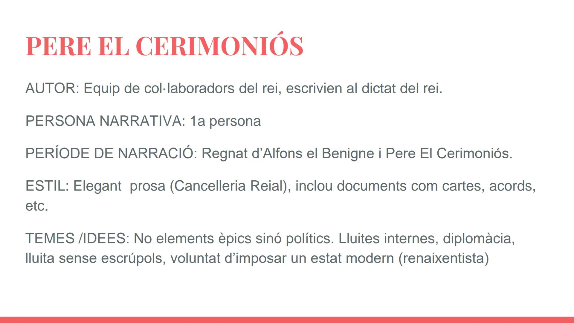 LES 4 GRANS
CRÒNIQUES
Historiografia medieval CONTEXT SOCIOCULTURAL I HISTÒRIC
Entre el regnat de Jaume I i el de Pere III el Cerimoniós. Se