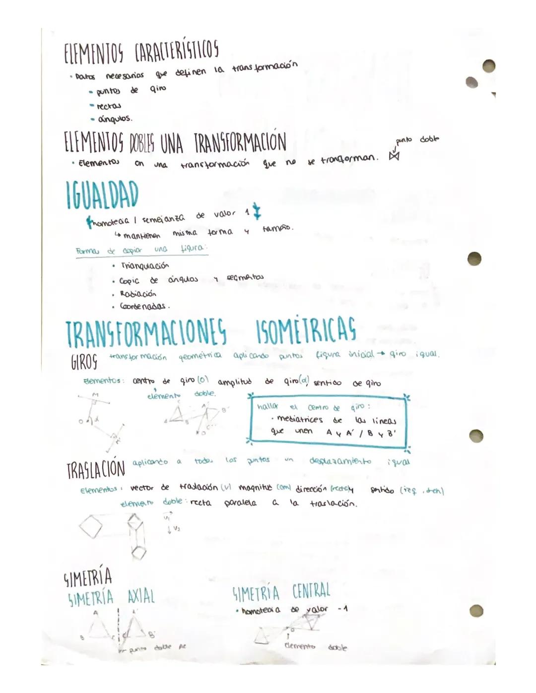 DIBUJO T-3

• -TRANSFORMACIONIS

GIOMÉTRICAS IN EL PIANO →

TRANSFORMACIONES GEOMÉTRICAS

Relaciones en el plano (iqualdad y equivalencia:

