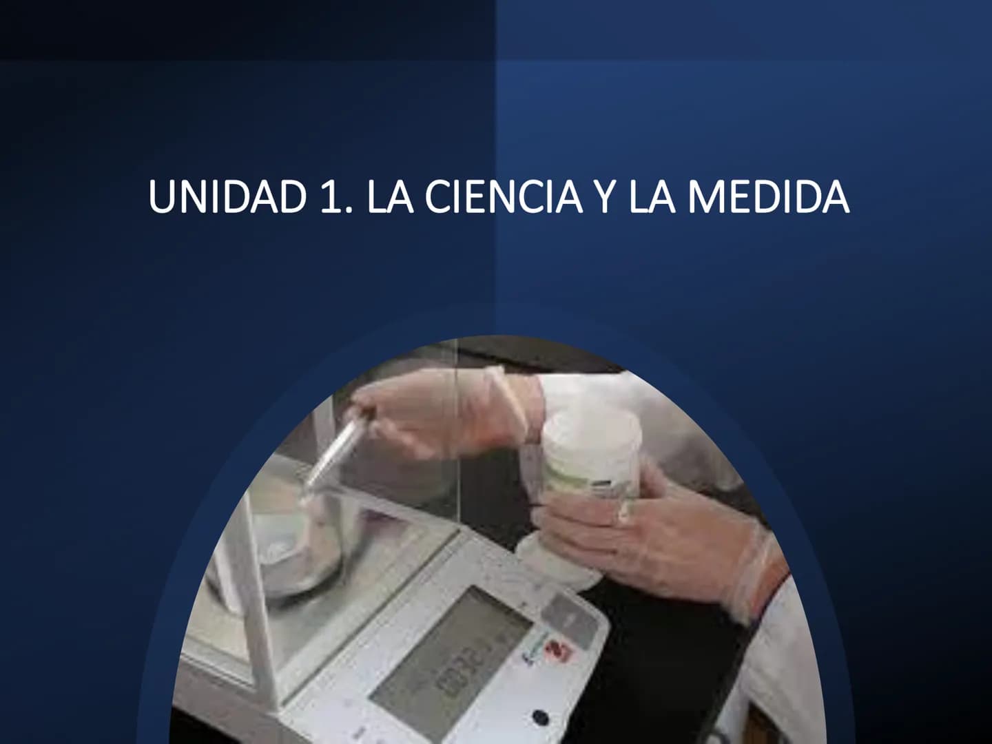 UNIDAD 1. LA CIENCIA Y LA MEDIDA
00320 En este tema vamos a ver...
1. Diferencias entre física y química
2. El método científico
3. La medid